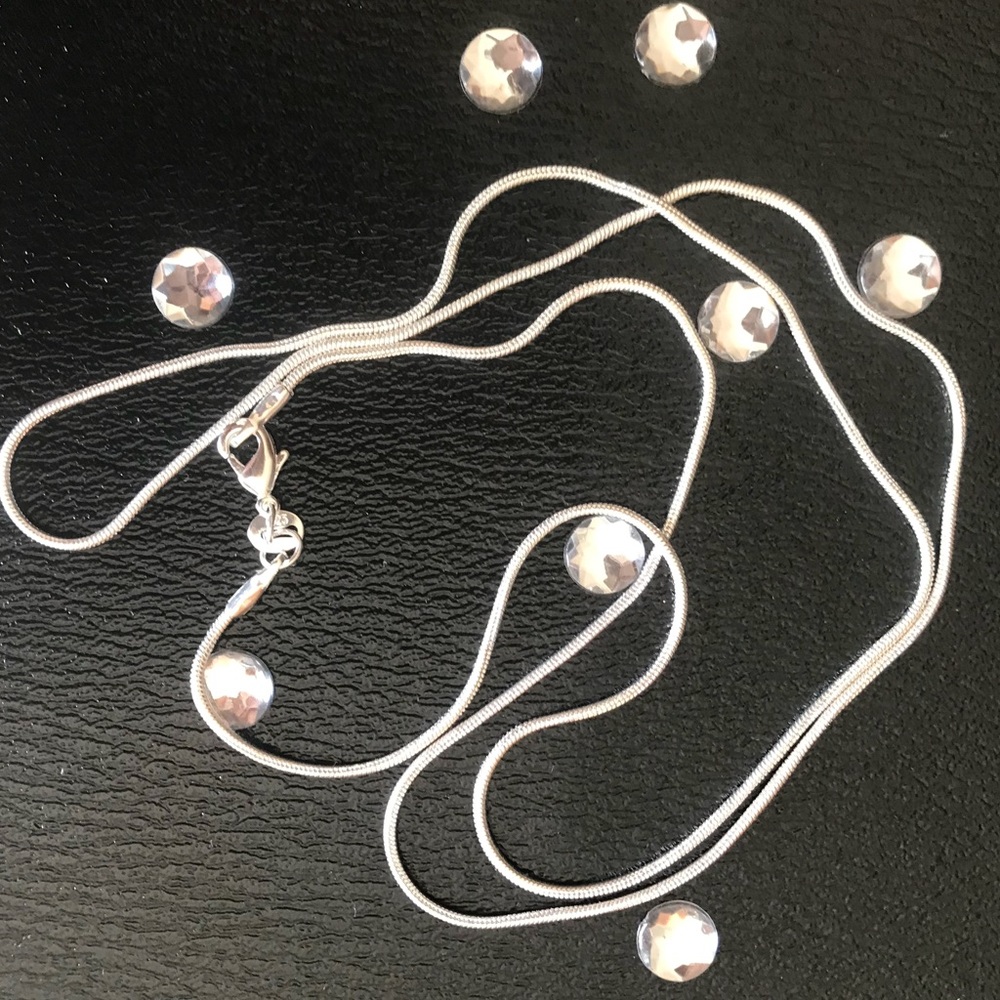 Sterling Silver Necklace Snake chain